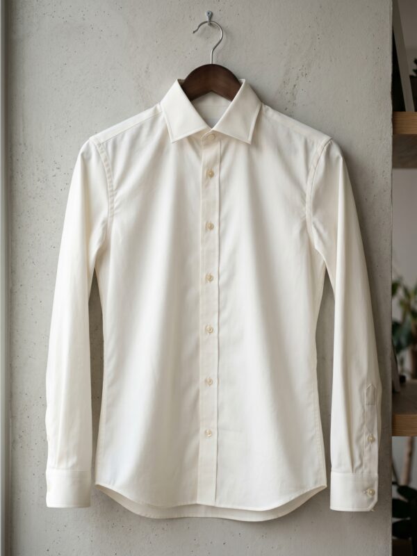 The Poplin Shirt — Off White