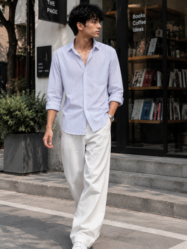 White Lining Shirt