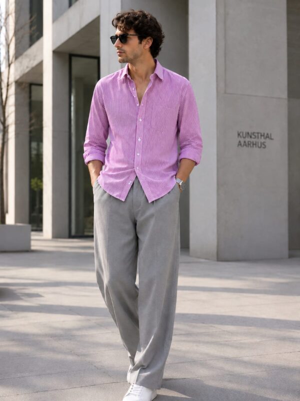 Lining Pink Shirt